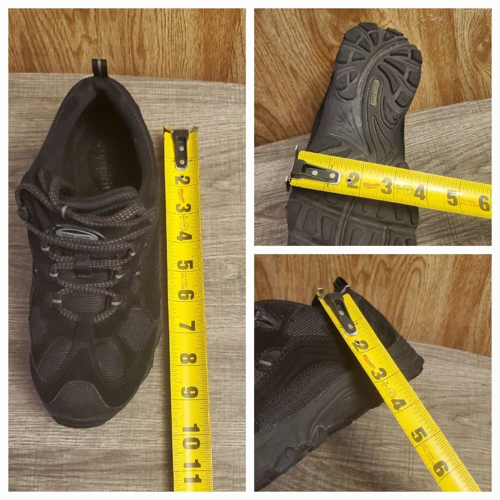 Easy Spirit‎ Lace Up Athletic Shoes Women's Size 6.5 Black